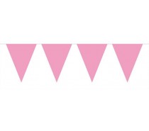 Vlaggenlijn: Baby Roze 10 mtr.